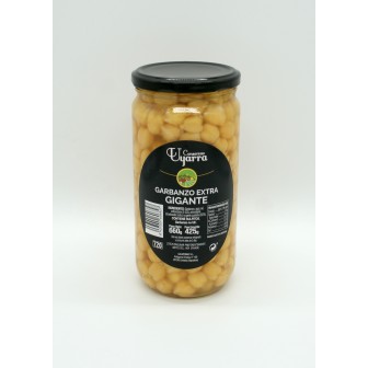 GARBANZO EXTRA GIGANTE UYARRA 720 (6 Frascos)