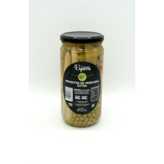 MENESTRA VERDURAS EXTRA UYARRA 720 (6 Frascos)